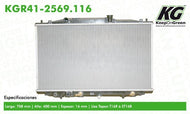 Sistema Completo De Enfriamiento Del Radiador Keep On Green Kgr41-2569.116