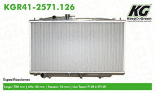 Cargar imagen en el visor de la galería, Radiador Keep On Green Kgr41-2571.126 - Mi Refacción