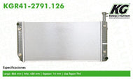 Radiador Keep On Green Kgr41-2791.126 - Mi Refacción