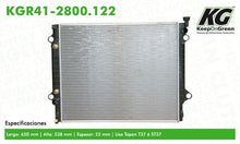 Cargar imagen en el visor de la galería, Radiador Keep On Green Kgr41-2800.122 - Mi Refacción