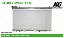 Cargar imagen en el visor de la galería, Radiador Keep On Green Kgr41-2955.116 - Mi Refacción