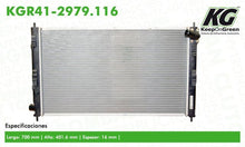 Cargar imagen en el visor de la galería, Radiador Keep On Green Kgr41-2979.116 - Mi Refacción