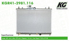 Cargar imagen en el visor de la galería, Radiador Keep On Green Kgr41-2981.116 - Mi Refacción