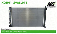Cargar imagen en el visor de la galería, Radiador Keep On Green Kgr41-2988.016 - Mi Refacción