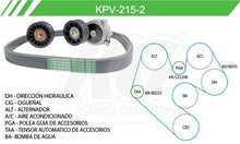 Cargar imagen en el visor de la galería, Kit Distribución Keep On Green Kpv-215-2 - Mi Refacción