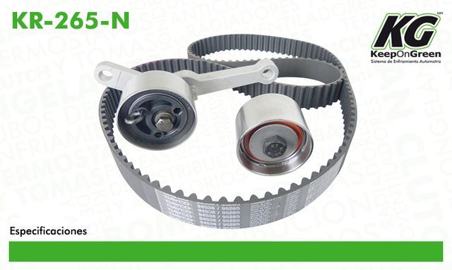 Kit Distribución Keep On Green Kr-265-N - Mi Refacción