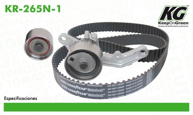 Kit Distribución Keep On Green Kr-265N-1 - Mi Refacción