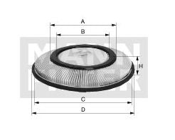 Filtro Aire Mann-Filter Ma 1056