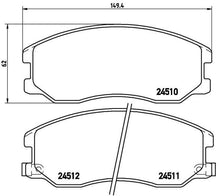 Cargar imagen en el visor de la galería, Balata Brembo P10003 - Mi Refacción