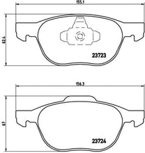 Cargar imagen en el visor de la galería, Balata Brembo P24061 - Mi Refacción