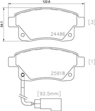 Cargar imagen en el visor de la galería, Balata Brembo P24066 - Mi Refacción