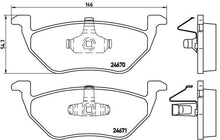 Cargar imagen en el visor de la galería, Balata Brembo P24085 - Mi Refacción