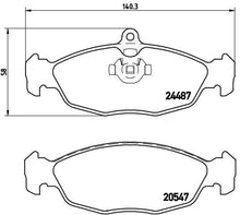 Cargar imagen en el visor de la galería, Balata Brembo P36017 - Mi Refacción