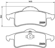Cargar imagen en el visor de la galería, Balata Brembo P37006