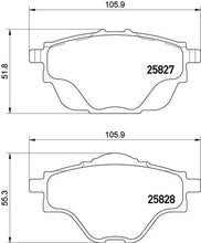 Cargar imagen en el visor de la galería, Balata Brembo P61124 - Mi Refacción
