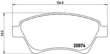 Cargar imagen en el visor de la galería, Balata Brembo P68034 - Mi Refacción