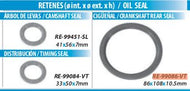 Empaque Cigüeñal Tf Victor Re-99086-Vt - Mi Refacción
