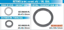 Cargar imagen en el visor de la galería, Empaque Cigüeñal Tf Victor Re-99100-Vt - Mi Refacción