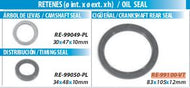 Empaque Cigüeñal Tf Victor Re-99100-Vt - Mi Refacción