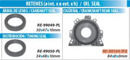 Empaque Cigüeñal Tf Victor Re-99104-Tfe - Mi Refacción