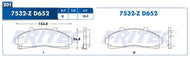 Balata Tambor Fritec Ow-1365X-Zv - Mi Refacción