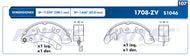 Balata Tambor Fritec Ow-1708-Zv - Mi Refacción