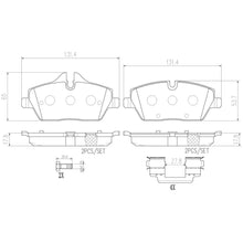 Cargar imagen en el visor de la galería, Balata Brembo P06034N - Mi Refacción