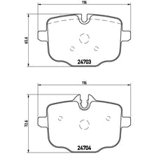 Cargar imagen en el visor de la galería, Balata Brembo P06061 - Mi Refacción
