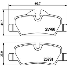 Cargar imagen en el visor de la galería, Balata Brembo P06090 - Mi Refacción