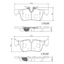 Cargar imagen en el visor de la galería, Balata Brembo P06094N - Mi Refacción