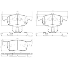 Cargar imagen en el visor de la galería, Balata Brembo P07014N - Mi Refacción
