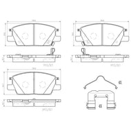 Balata Brembo P07016 - Mi Refacción
