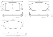 Cargar imagen en el visor de la galería, Balata Brembo P10003N - Mi Refacción