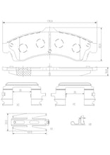 Cargar imagen en el visor de la galería, Balata Brembo P10009N - Mi Refacción