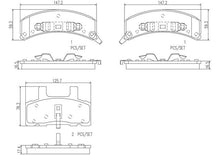 Cargar imagen en el visor de la galería, Balata Brembo P10021N - Mi Refacción