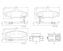 Cargar imagen en el visor de la galería, Balata Brembo P10025N - Mi Refacción