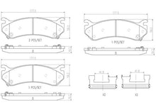 Cargar imagen en el visor de la galería, Balata Brembo P10027N - Mi Refacción