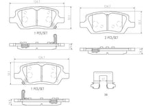 Cargar imagen en el visor de la galería, Balata Brembo P10035N - Mi Refacción