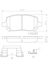 Cargar imagen en el visor de la galería, Balata Brembo P10043N - Mi Refacción
