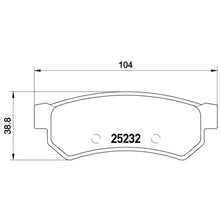 Cargar imagen en el visor de la galería, Balata Brembo P10053 - Mi Refacción