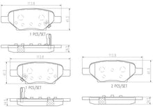 Cargar imagen en el visor de la galería, Balata Brembo P10062N - Mi Refacción