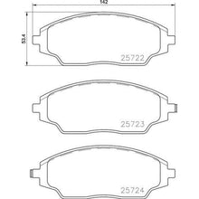 Cargar imagen en el visor de la galería, Balata Brembo P10070 - Mi Refacción