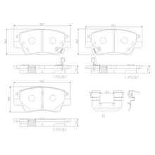 Cargar imagen en el visor de la galería, Balata Brembo P10073 - Mi Refacción