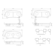 Cargar imagen en el visor de la galería, Balata Brembo P10086N - Mi Refacción