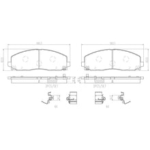 Cargar imagen en el visor de la galería, Balata Brembo P11035N - Mi Refacción
