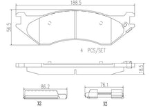 Cargar imagen en el visor de la galería, Balata Brembo P18007N