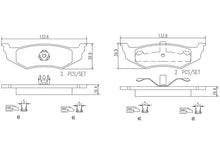 Cargar imagen en el visor de la galería, Balata Brembo P18015N - Mi Refacción