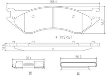 Cargar imagen en el visor de la galería, Balata Brembo P18019N - Mi Refacción