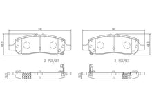 Cargar imagen en el visor de la galería, Balata Brembo P18031N - Mi Refacción