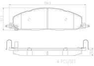 Balata Brembo P18036 - Mi Refacción